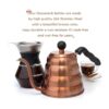 Mixpresso Hervidor de café con cuello de cisne para café y