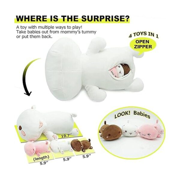 Onsoyours Animal de peluche para gatos mamá de 19.7_2