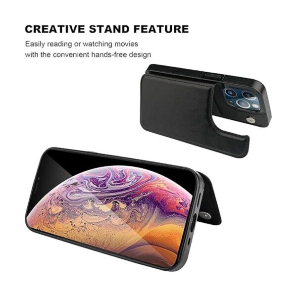 ONETOP Compatible con iPhone 13 Pro Funda tipo cartera con_5