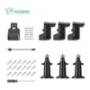OLAIKE Soporte de montaje de pared de metal paquete de 3_6