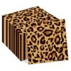 40 servilletas desechables con estampado de leopardo de_1