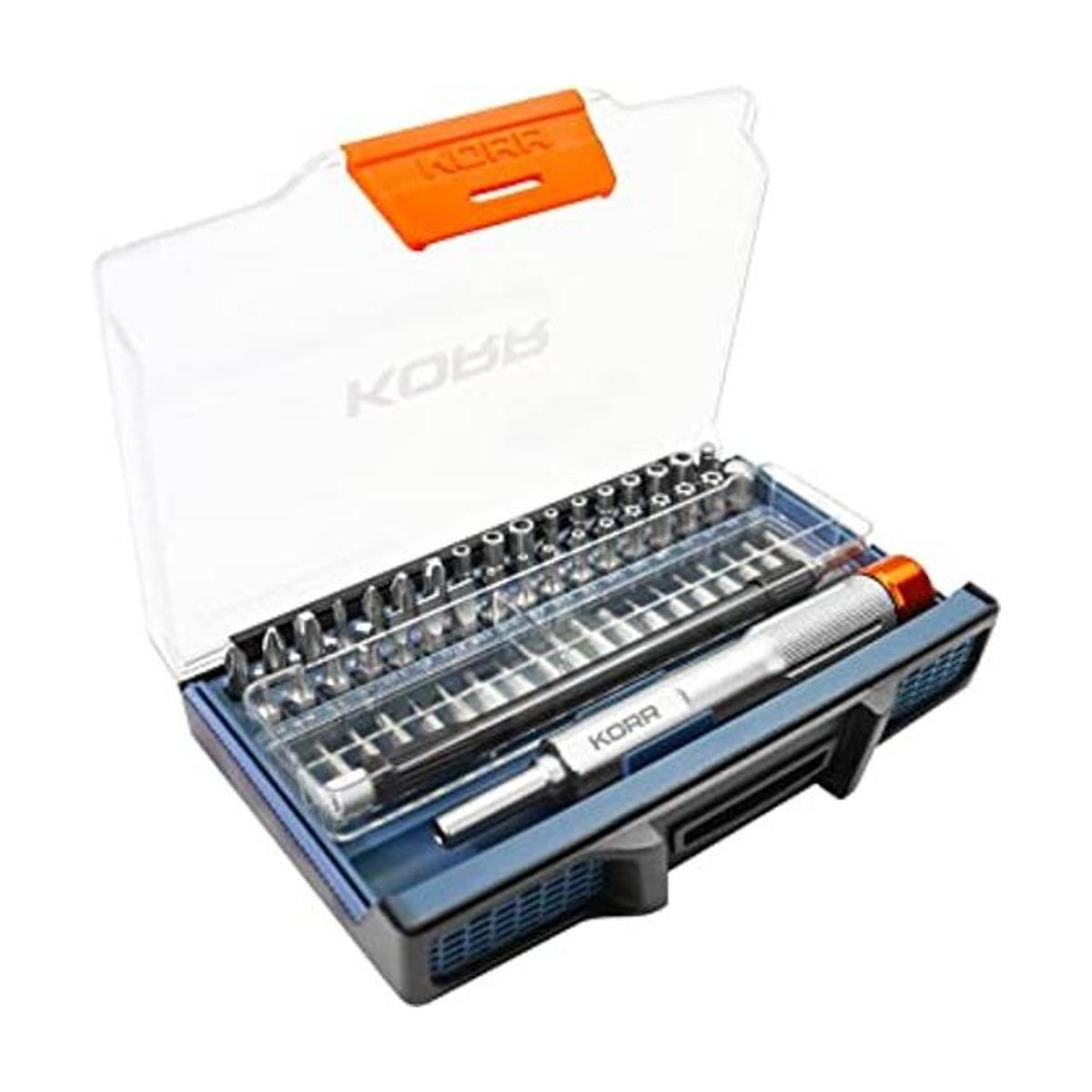 KORR Tools Juego de brocas de precisión de 58 piezas