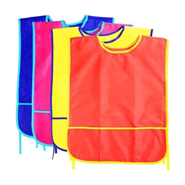 4 batas para niños impermeables para pintura de niños_1