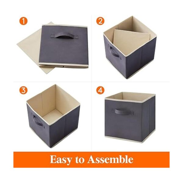 Lifewit Cubos de almacenamiento plegables de 11 pulgadas_4