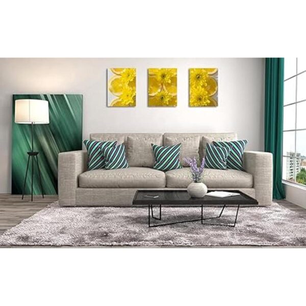 Lienzo decorativo moderno de pared con diseño de limón y_4