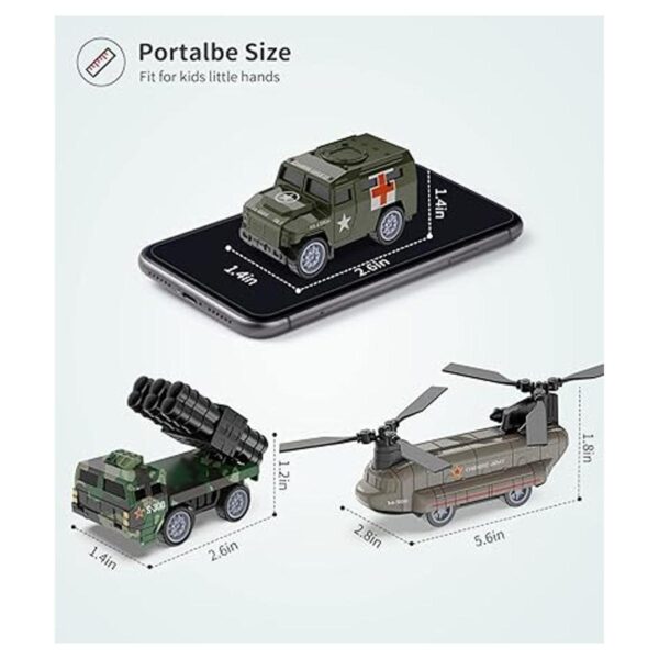 Geyiie Vehículos de juguete para camiones militares_5