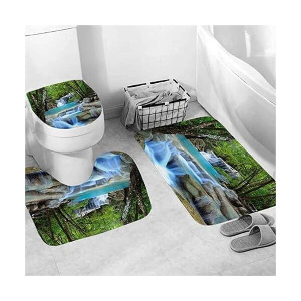 DDSDUDES Juego de 4 cortinas de ducha juego de cortinas_3
