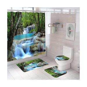 DDSDUDES Juego de 4 cortinas de ducha juego de cortinas_1