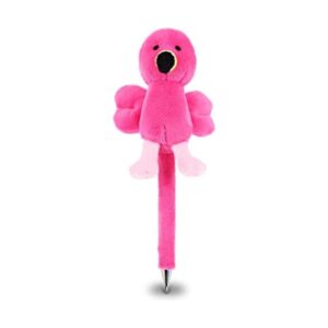 DolliBu Bolígrafo de peluche flamenco bonito y suave_1