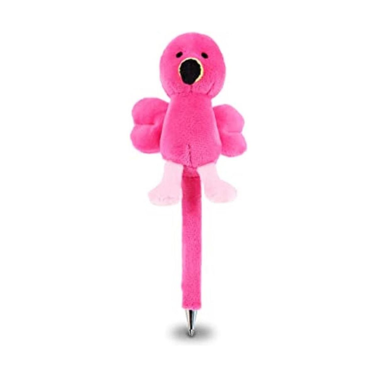 DolliBu Bolígrafo de peluche flamenco bonito y suave
