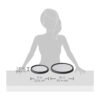Copco Mueble de despensa antideslizante tocadiscos Lazy_4