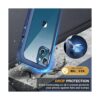 Miracase Funda compatible con iPhone 13 de 6.1 pulgadas_4