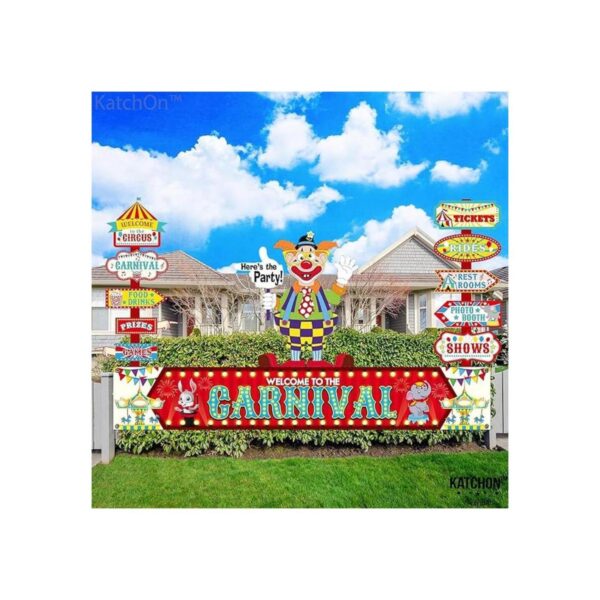 Gran pancarta de bienvenida al carnaval 120 x 20