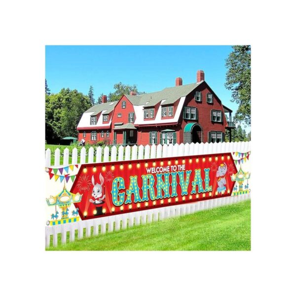 Gran pancarta de bienvenida al carnaval 120 x 20