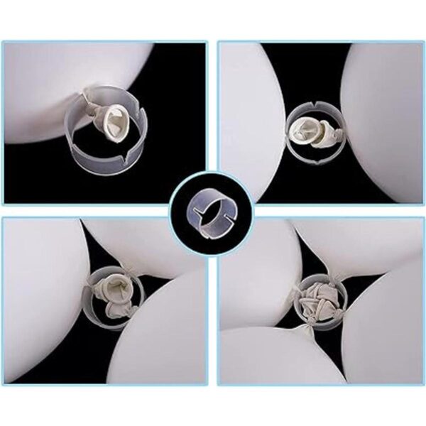 Kit de arco de globo ajustable con base soporte de arco_4