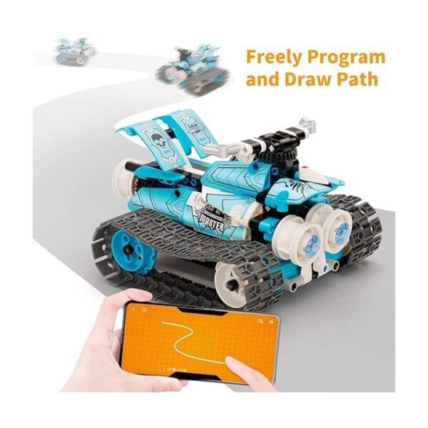 PREPOP Juguetes de construcción de robot RC para niños y_3