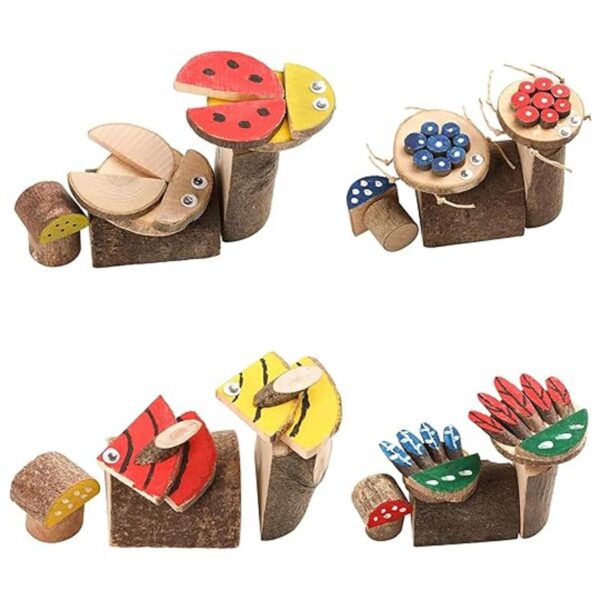 LAZACA Kits de manualidades de madera DIY para niños de 5