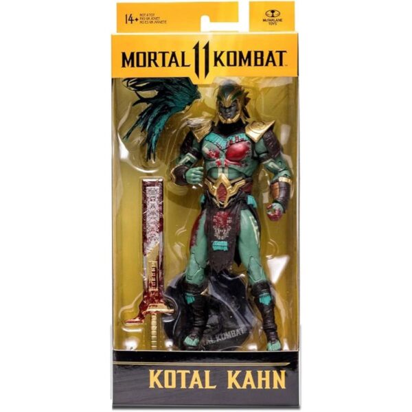 Mortal Kombat Kotal Kahn Bloody Figura de acción de 7_4