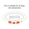 Colaseeme Collar de perro con luz LED 1 unidad recargable_5