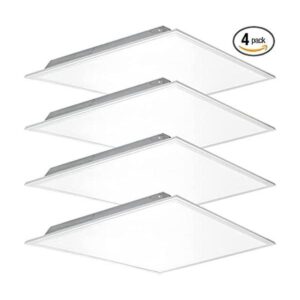 Kadision Paquete de 4 luces LED de panel plano de 2 x 2_1