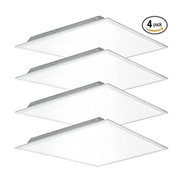 Kadision Paquete de 4 luces LED de panel plano de 2 x 2_1