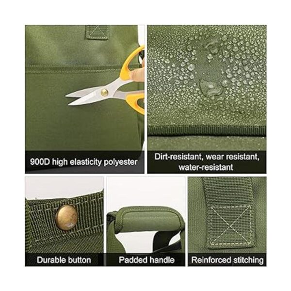 Housolution Bolsa de herramientas de jardinería bolsa de_4