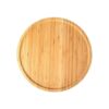 Mateda Tocadiscos Lazy Susan de bambú de 12 pulgadas para_1