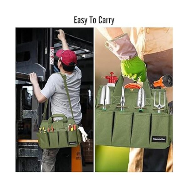 Housolution Bolsa de herramientas de jardinería bolsa de_6