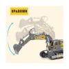 DOUBLE E Construction Toys Excavadora de control remoto_3