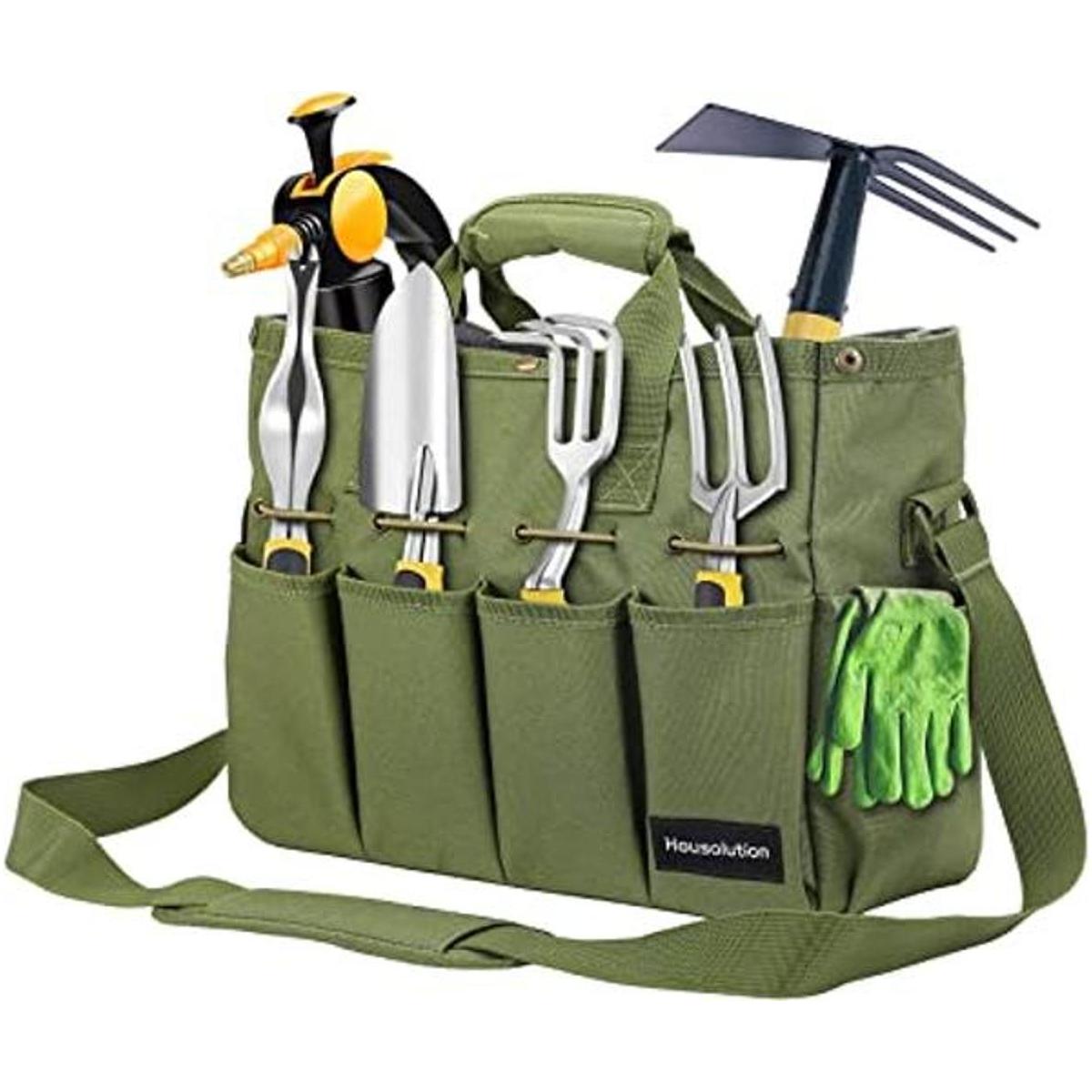 Housolution Bolsa de herramientas de jardinería bolsa de