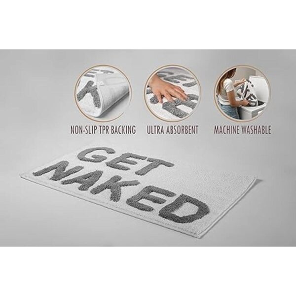 Get Naked Alfombra de baño Alfombra blanca Get Naked_5