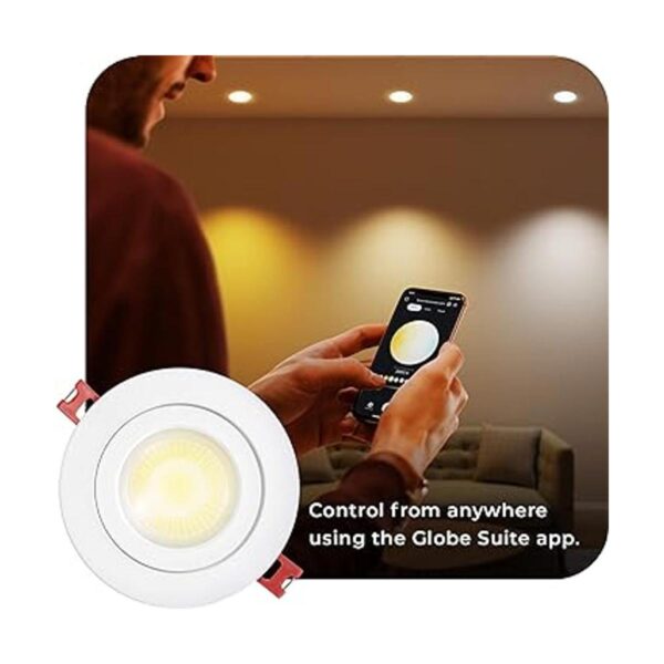 Globe Electric 50467 WiFi Smart 4 LED giratorio