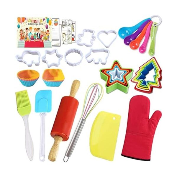 Juego de regalo de cocina para niños con tarjetas de