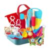 Juego de regalo de cocina para niños con tarjetas de