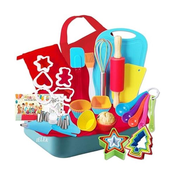 Juego de regalo de cocina para niños con tarjetas de