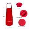 Juego de regalo de cocina para niños con tarjetas de