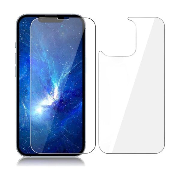 Duolamila Protector de pantalla frontal y trasera para