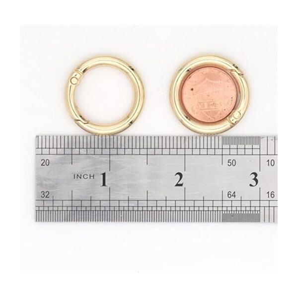 JWBIZ 20 anillos tóricas de resorte gatillo con clip de_5