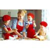 Juego de regalo de cocina para niños con tarjetas de