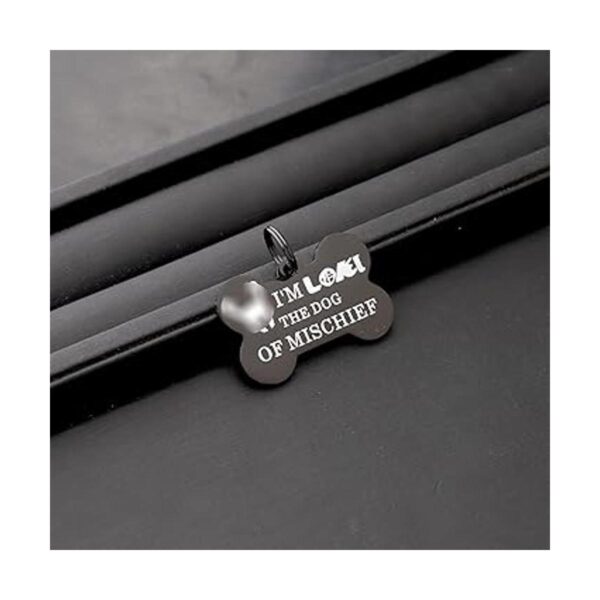 ENSIANTH Divertidas etiquetas de collar para perro regalo_6