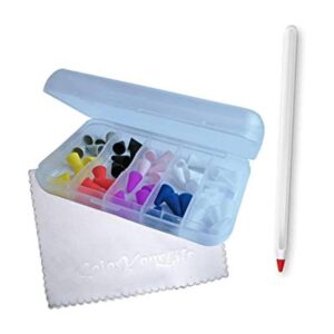 ColorYourLife Pack de 50 puntas de silicona para Apple_1