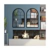 Espejo de pared para ventana espejos decorativos_5