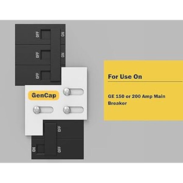 GenCap Kit de bloqueo de generador compatible con paneles