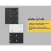 GenCap Kit de bloqueo de generador compatible con paneles
