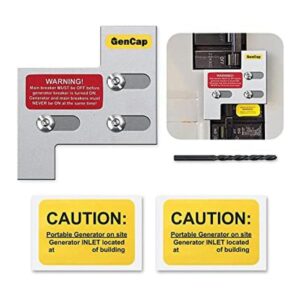 GenCap Kit de bloqueo de generador compatible con paneles