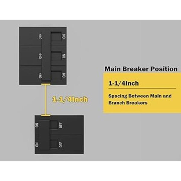GenCap Kit de bloqueo de generador compatible con paneles
