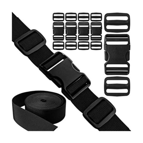 Juego de correas de hebilla de 1.5 pulgadas 5 hebillas de_1