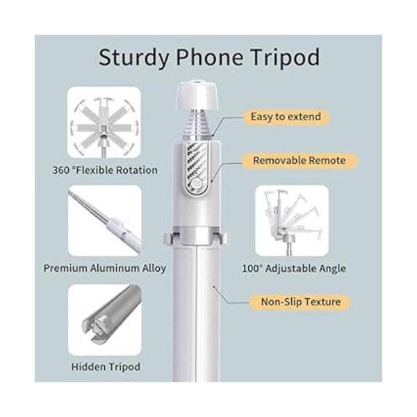Colorlizard Trípode de teléfono Selfie Stick Soporte de_2