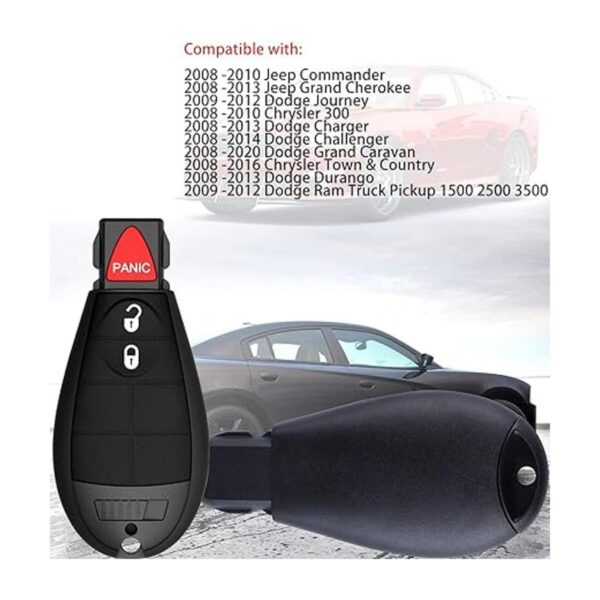 Llavero de repuesto para Chrysler 300 082010 Dodge_5