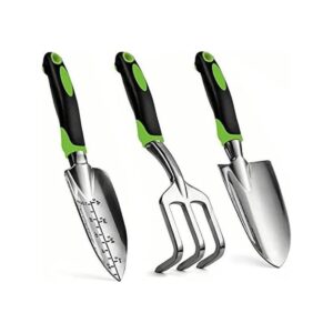 MDSXO Juego de 3 herramientas manuales de jardinería kit_1
